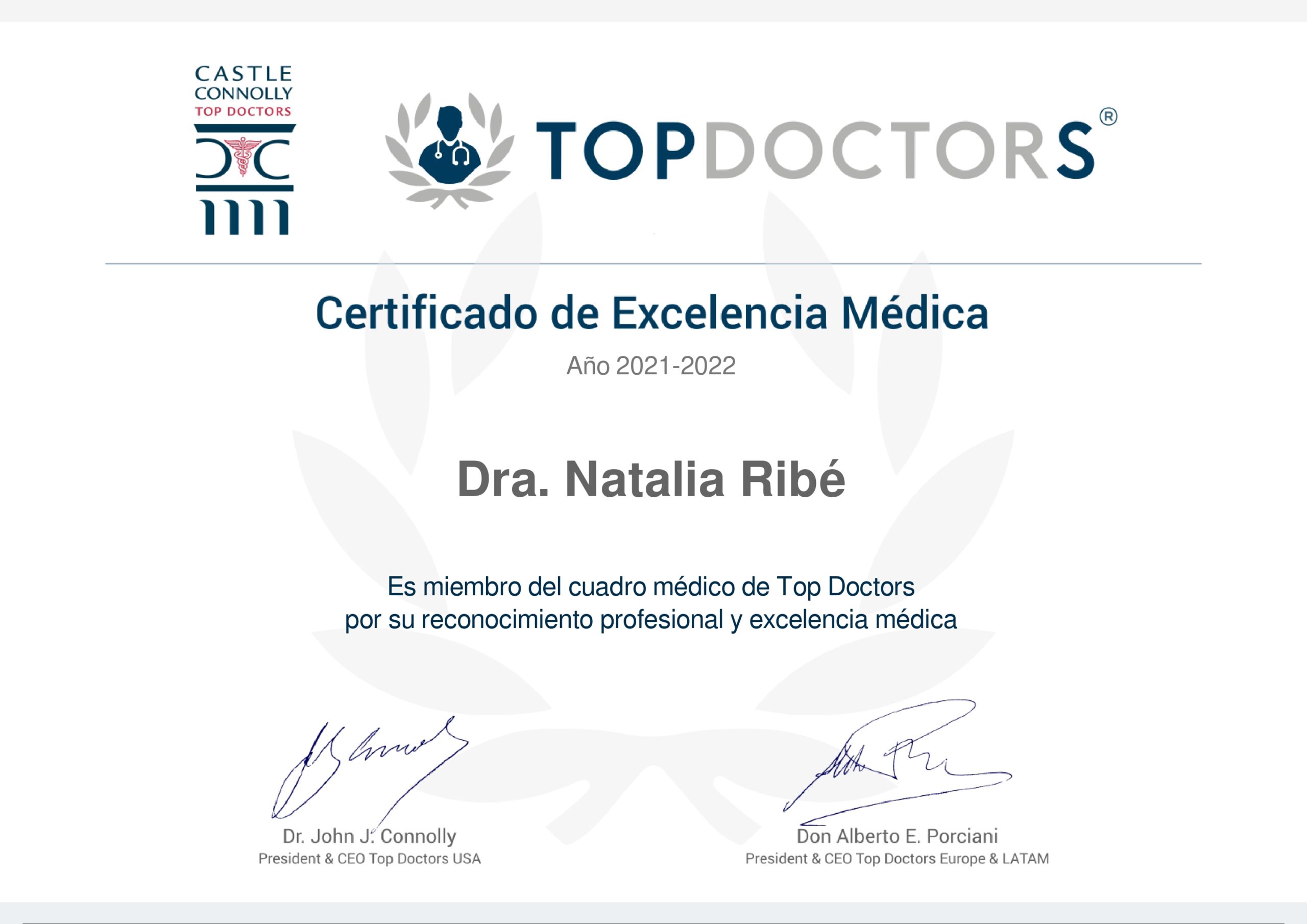 Diploma Top Doctors